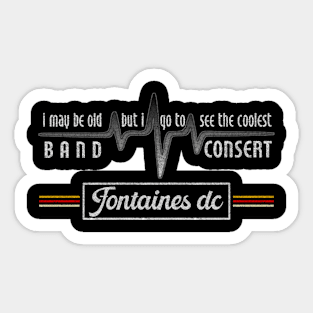 fontaines dc Sticker